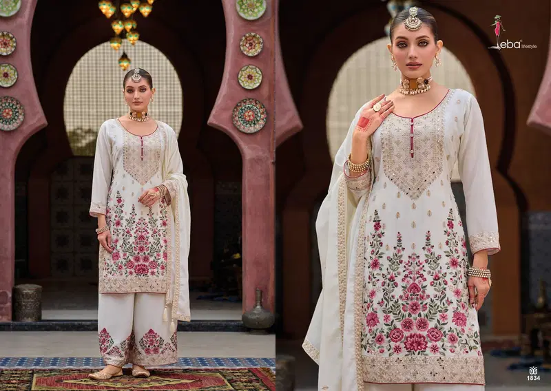 Eba Kaya Chinon Embroidered Salwar Kameez Collection